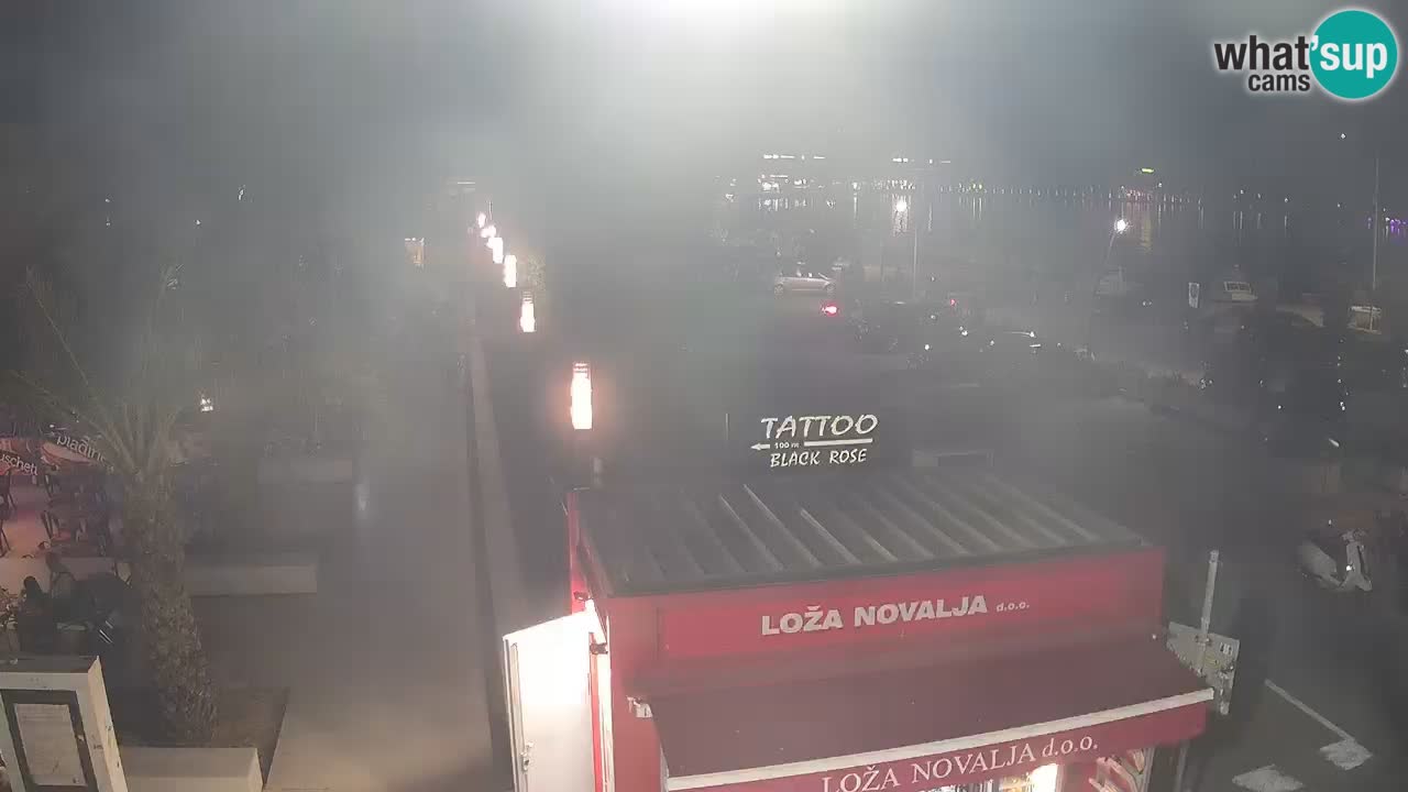 Webcam Novalja – Obala Petra Krešimira IV