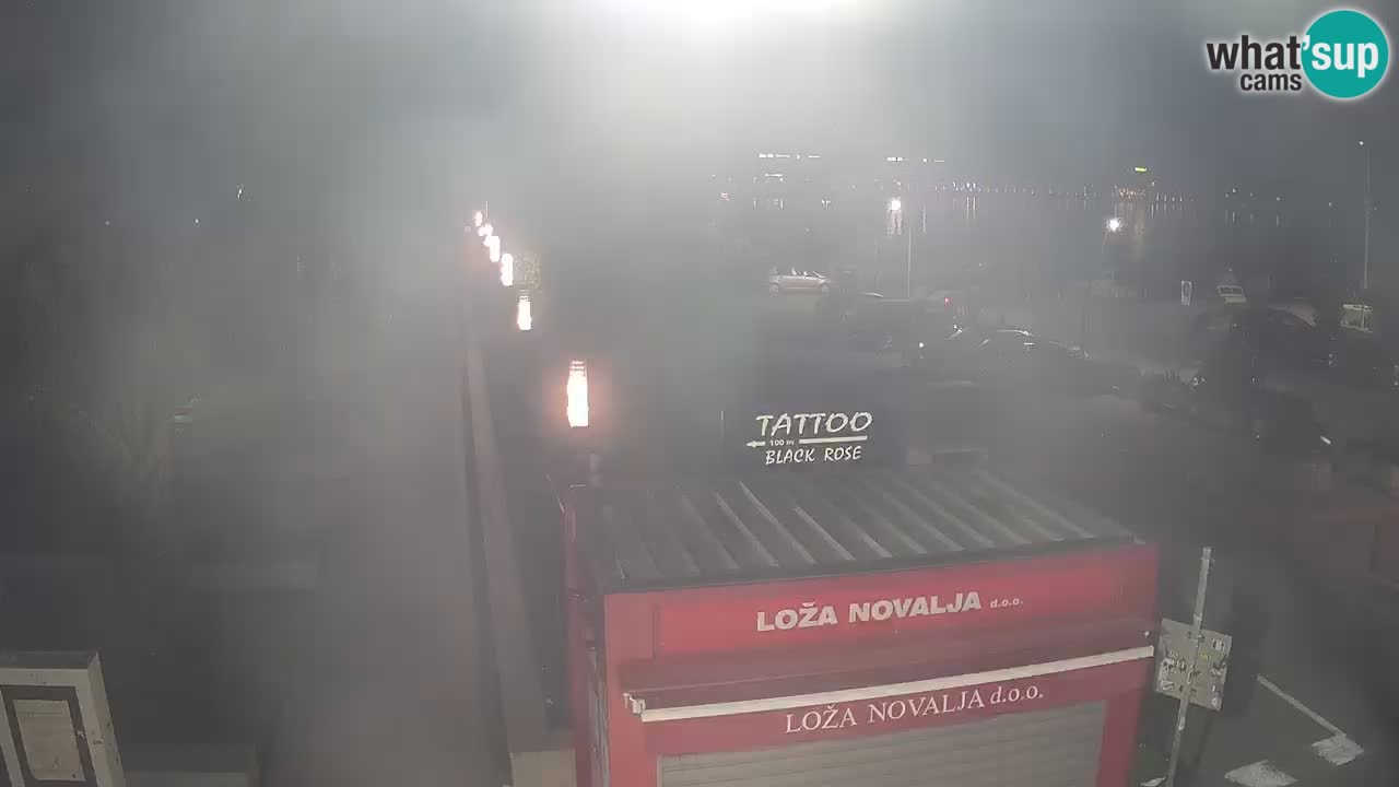 Webcam Novalja – Obala Petra Krešimira IV