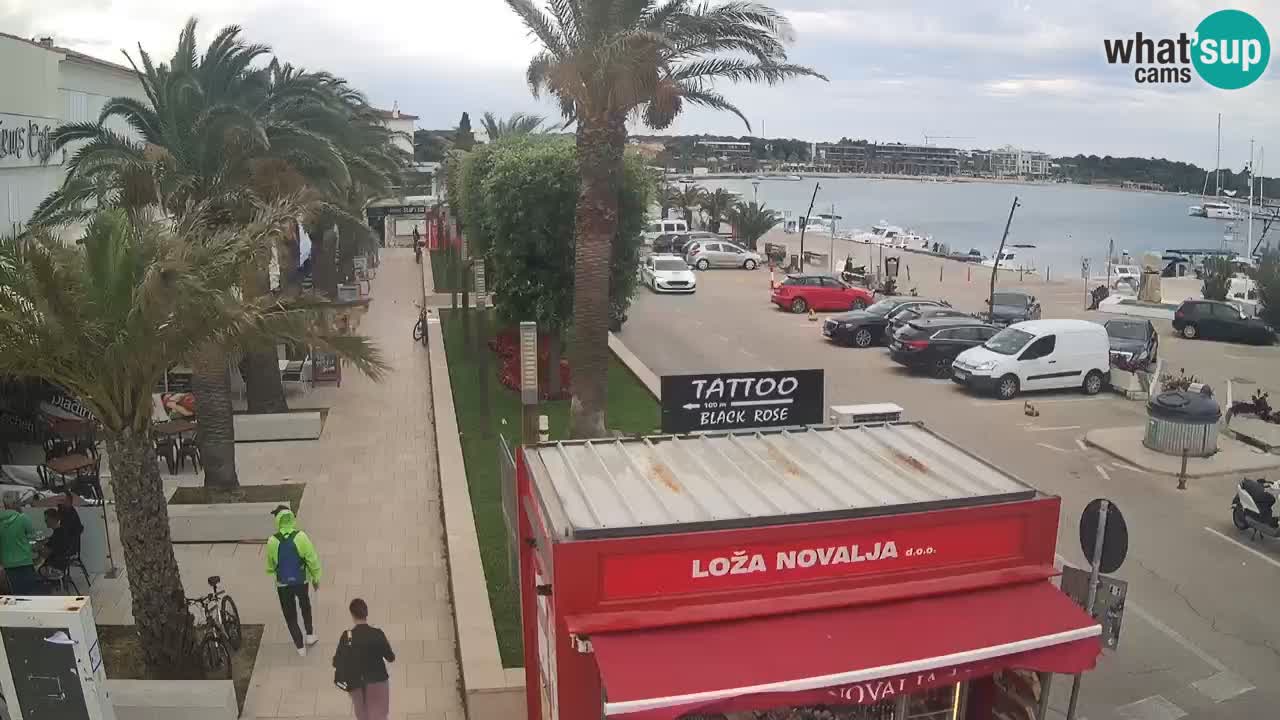 Webcam Novalja – Obala Petra Krešimira IV