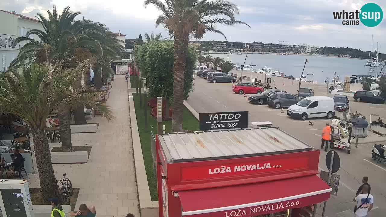 Webcam Novalja – Obala Petra Krešimira IV
