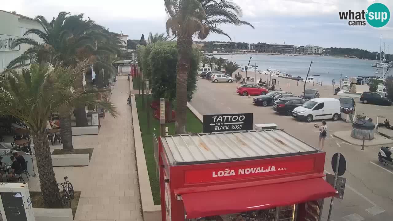 Webcam live Novalja – Obala Petra Krešimira IV