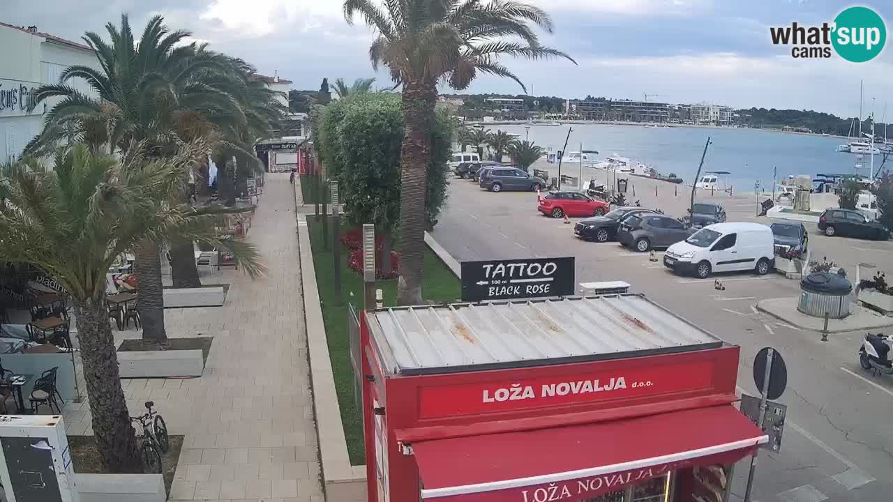 Webcam Novalja – Obala Petra Krešimira IV