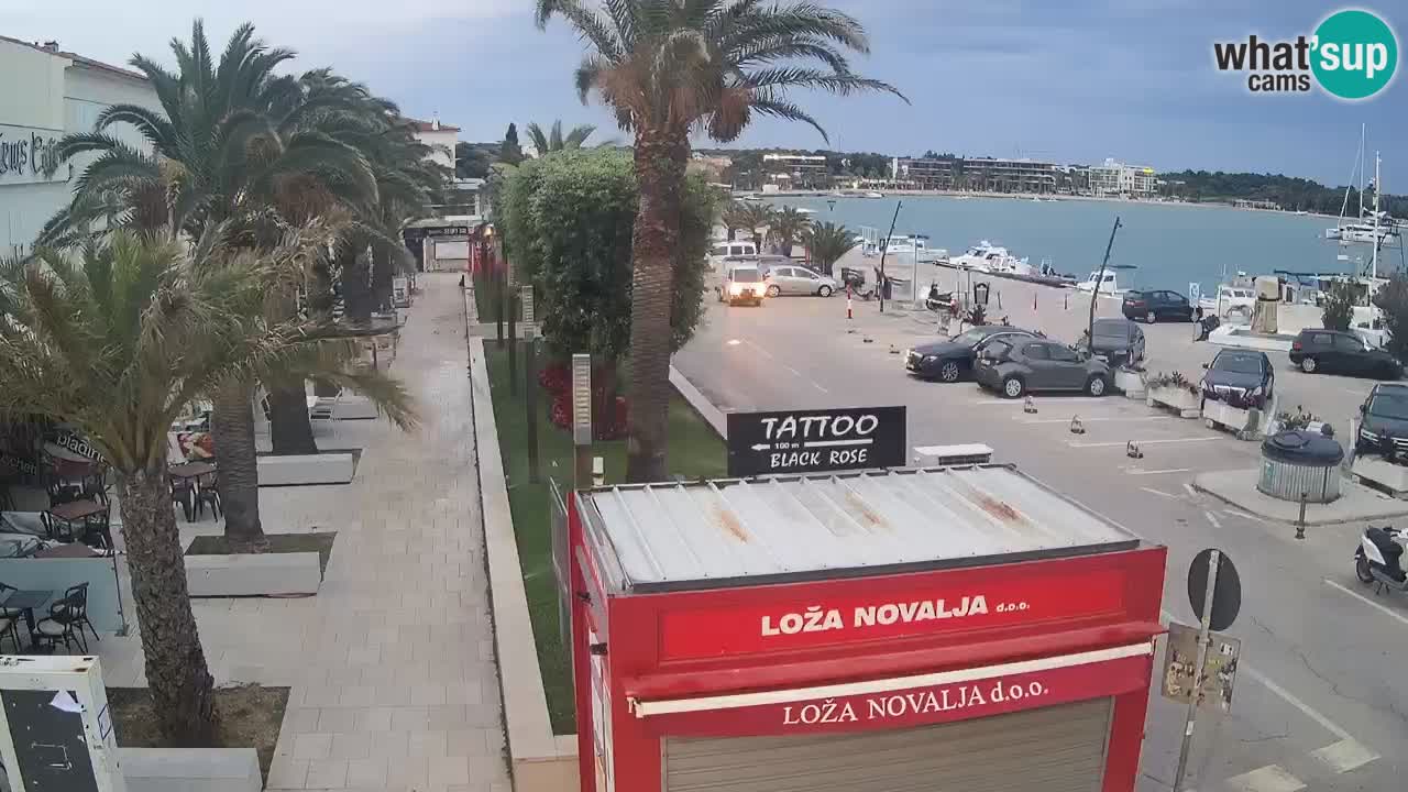Webcam Novalja – Obala Petra Krešimira IV