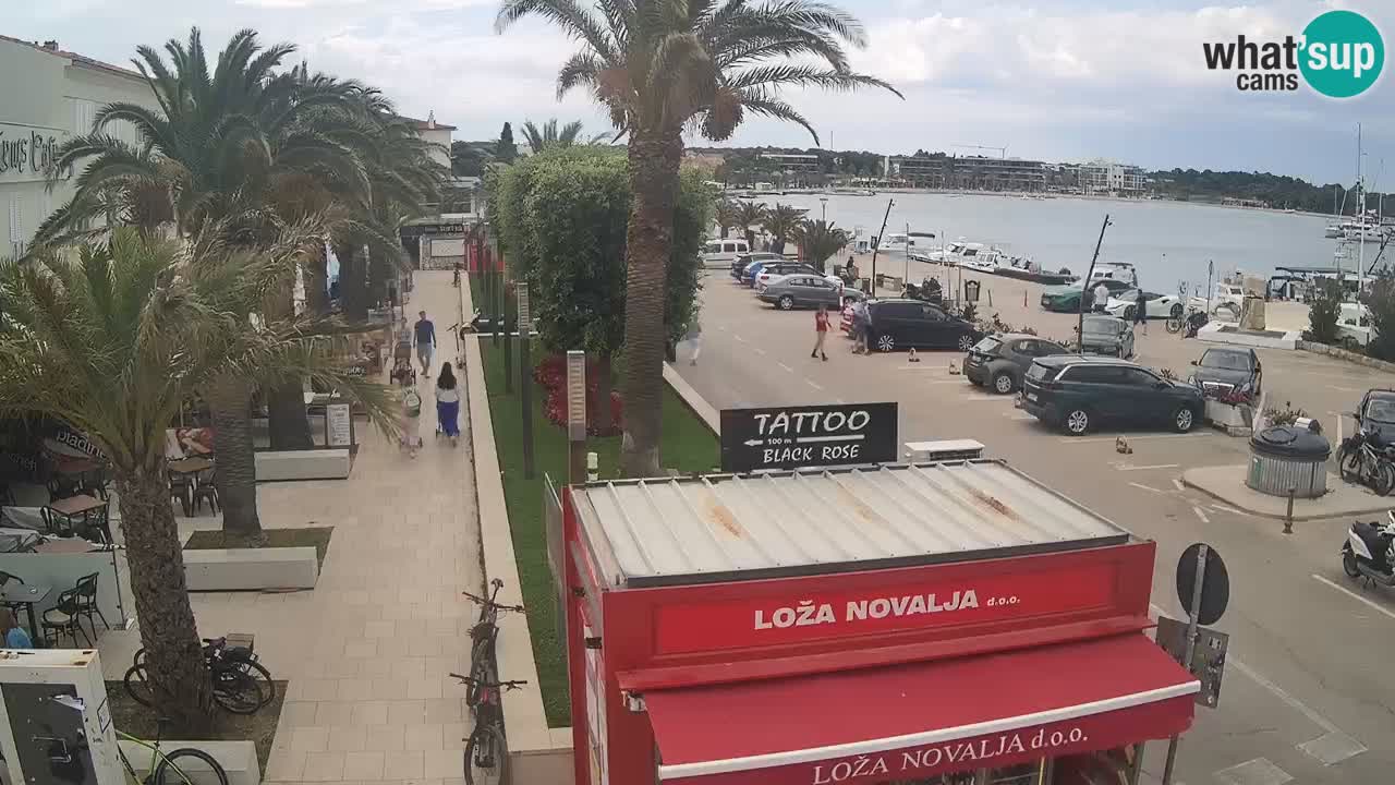 Webcam Novalja – Obala Petra Krešimira IV