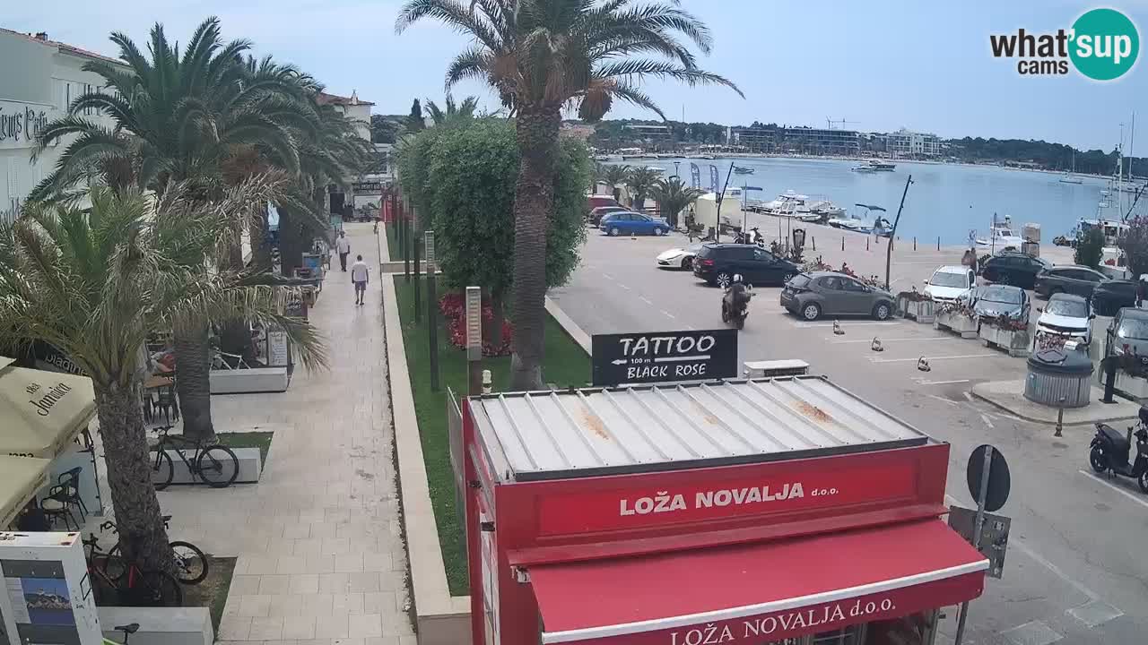 Webcam Novalja – Obala Petra Krešimira IV