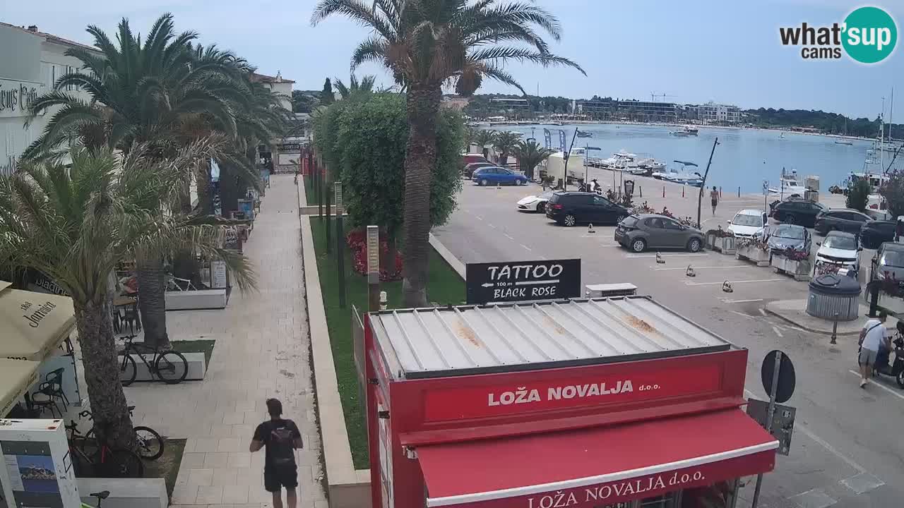 Live cam Novalja – Obala Petra Krešimira IV