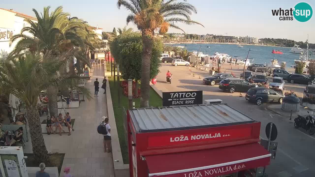 Live cam Novalja – Obala Petra Krešimira IV