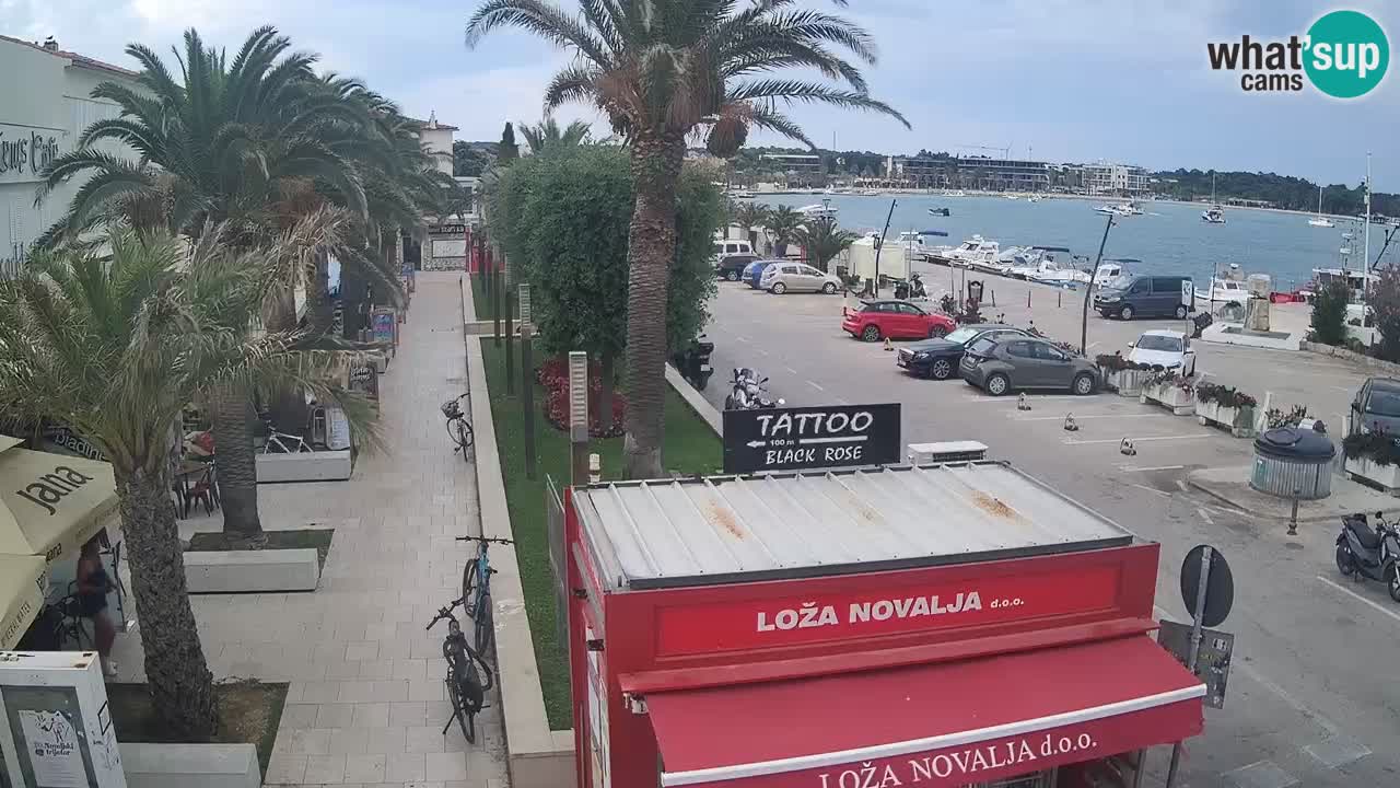 Live cam Novalja – Obala Petra Krešimira IV