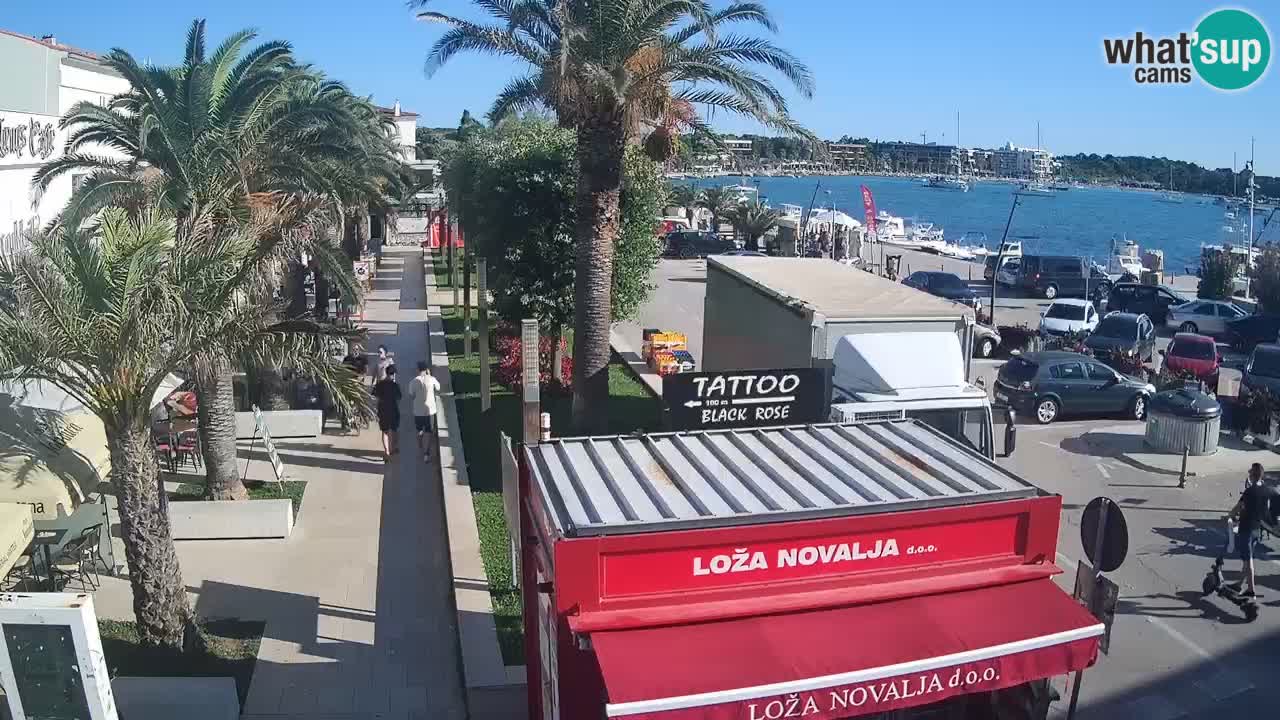 Live cam Novalja – Obala Petra Krešimira IV