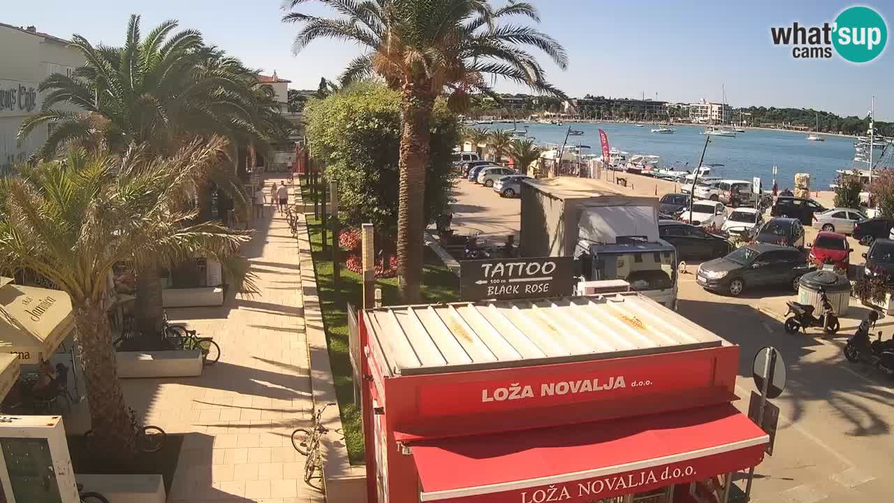 Live cam Novalja – Obala Petra Krešimira IV
