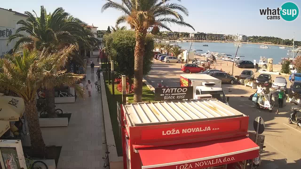 Webcam Novalja – Obala Petra Krešimira IV