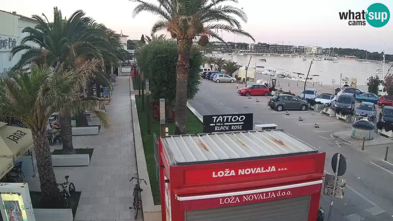 Live cam Novalja – Obala Petra Krešimira IV