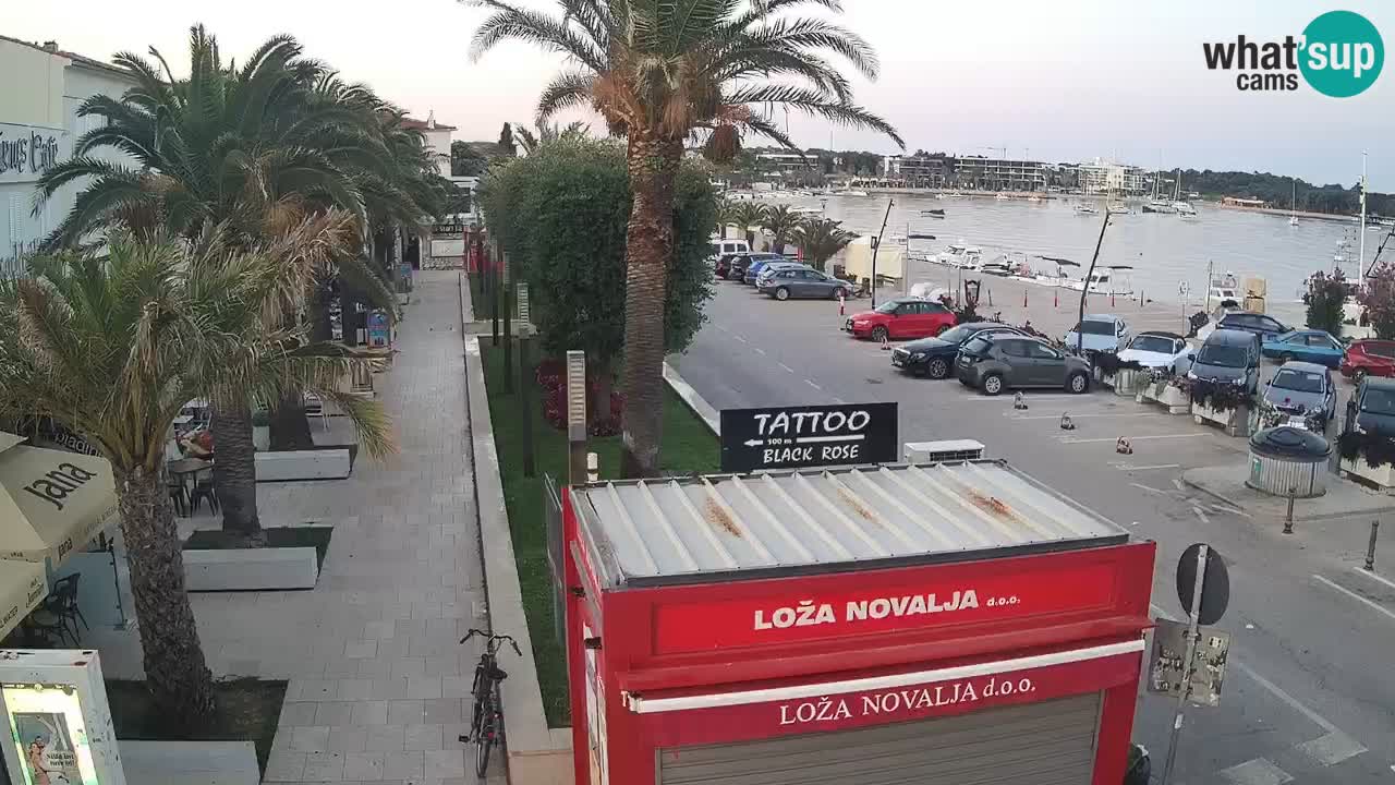 Webcam Novalja – Obala Petra Krešimira IV