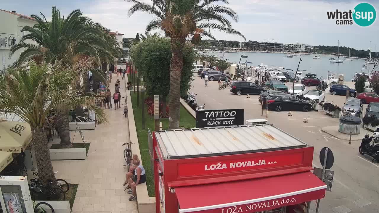 Webcam Novalja – Obala Petra Krešimira IV