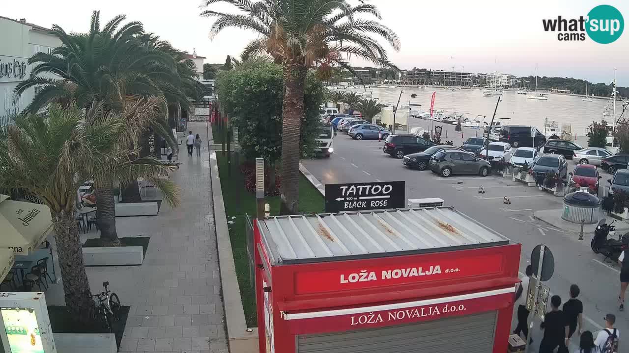 Webcam Novalja – Obala Petra Krešimira IV