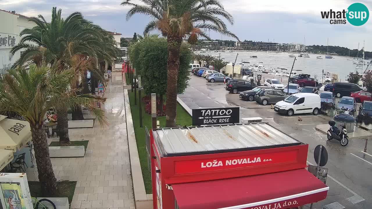 Live cam Novalja – Obala Petra Krešimira IV