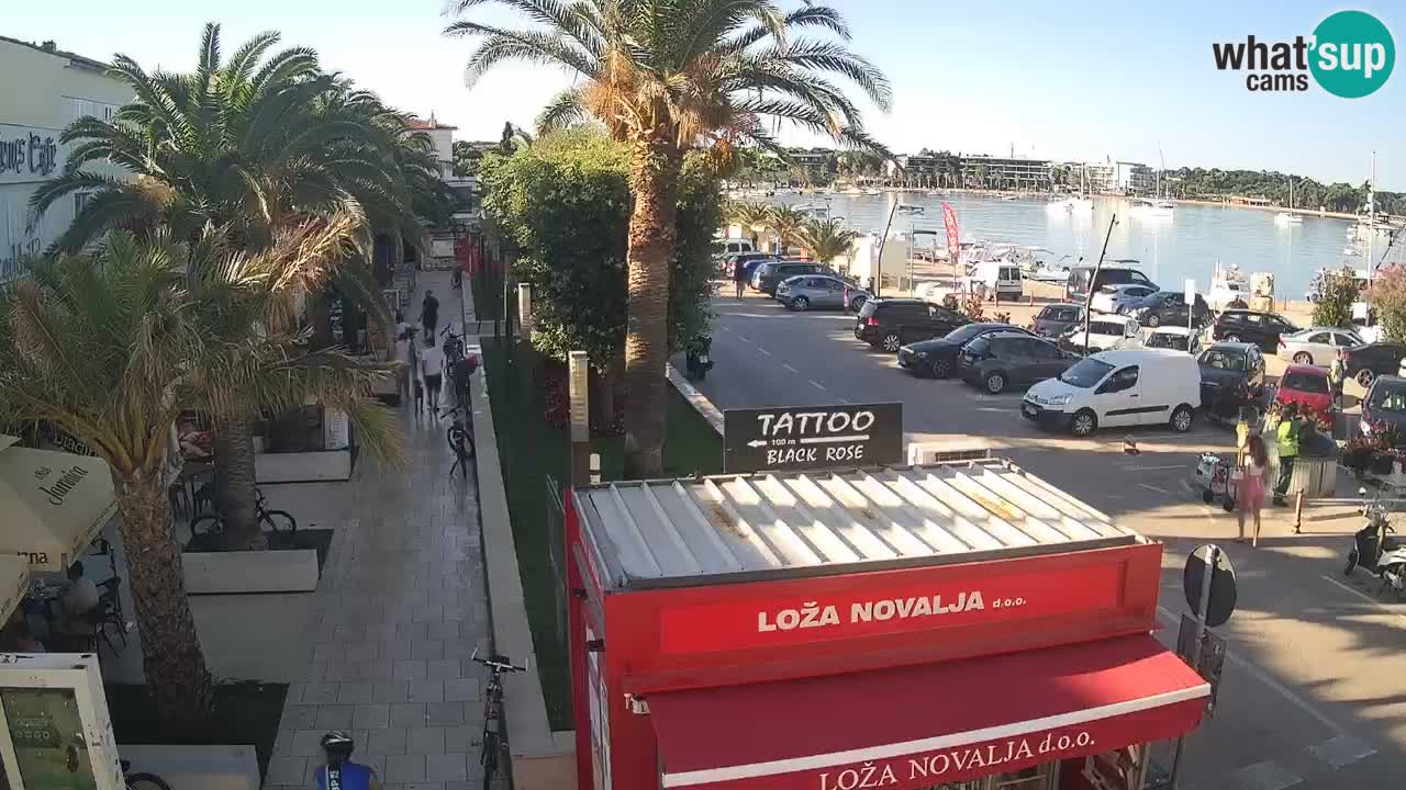 Live cam Novalja – Obala Petra Krešimira IV