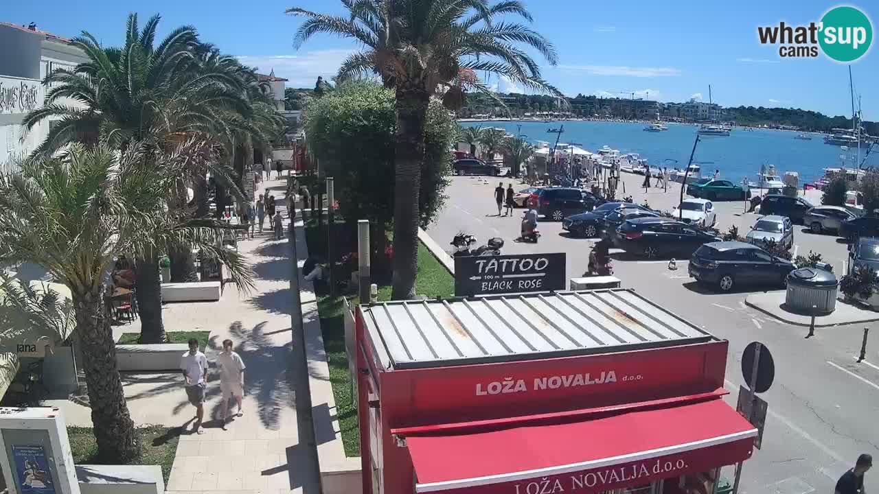 Webcam Novalja – Obala Petra Krešimira IV