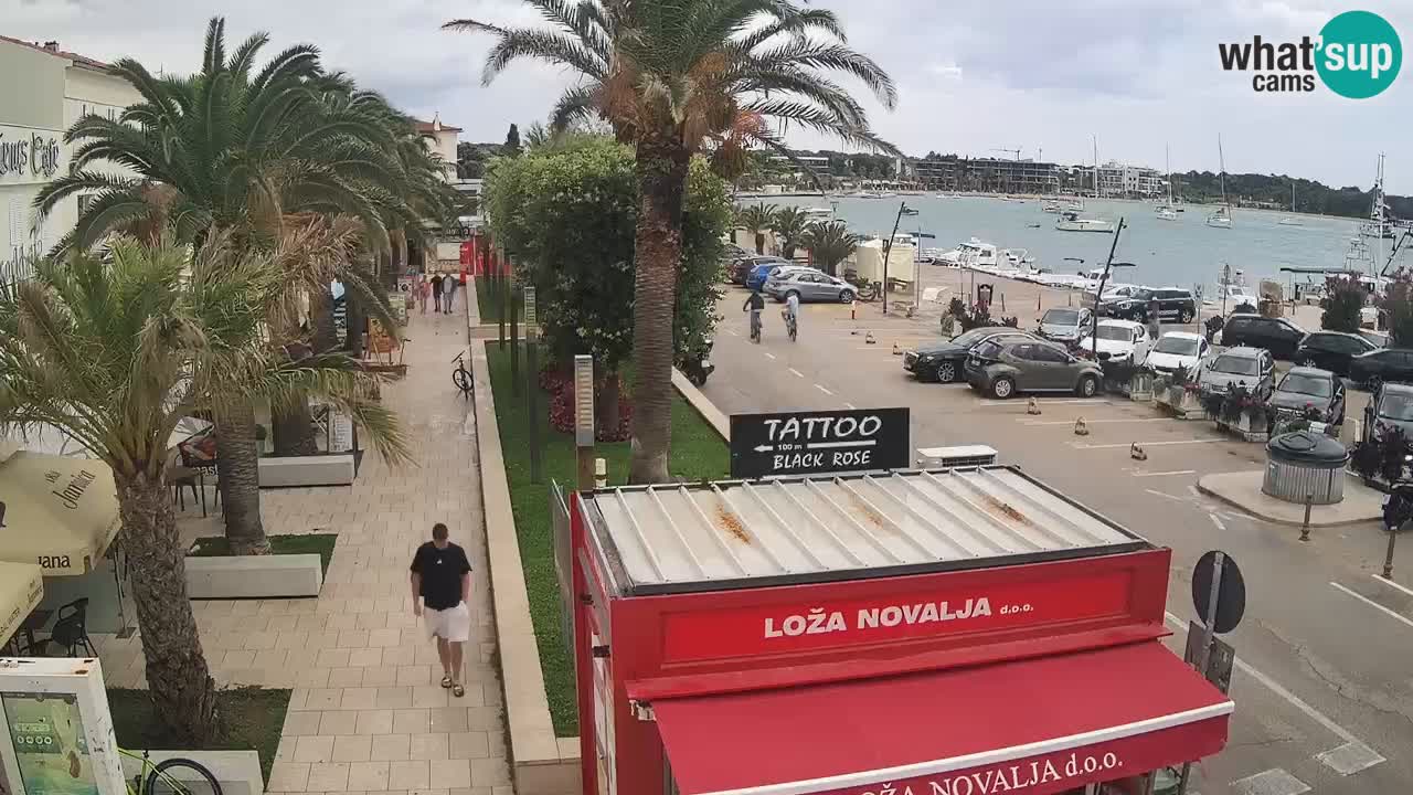 Webcam Novalja – Obala Petra Krešimira IV