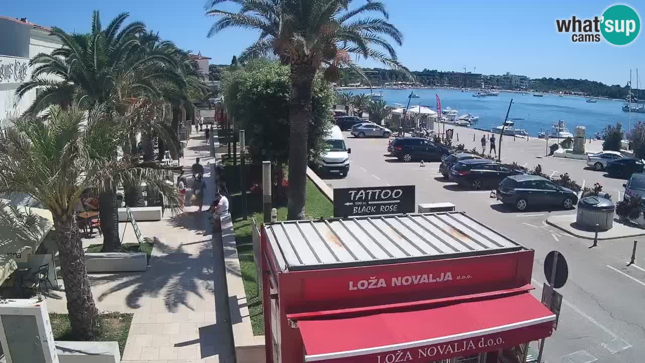 Webcam Novalja – Obala Petra Krešimira IV