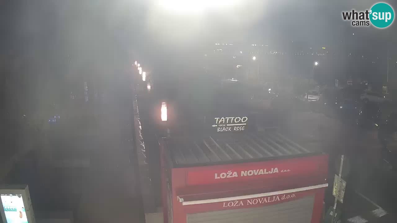 Live cam Novalja – Obala Petra Krešimira IV