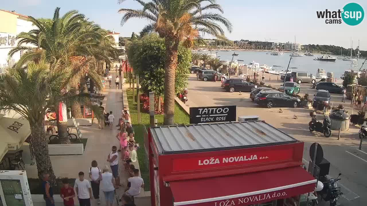 Webcam Novalja – Obala Petra Krešimira IV