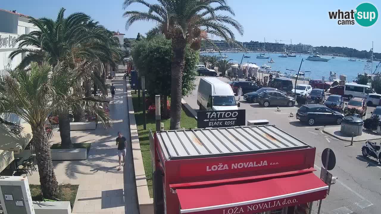 Webcam Novalja – Obala Petra Krešimira IV
