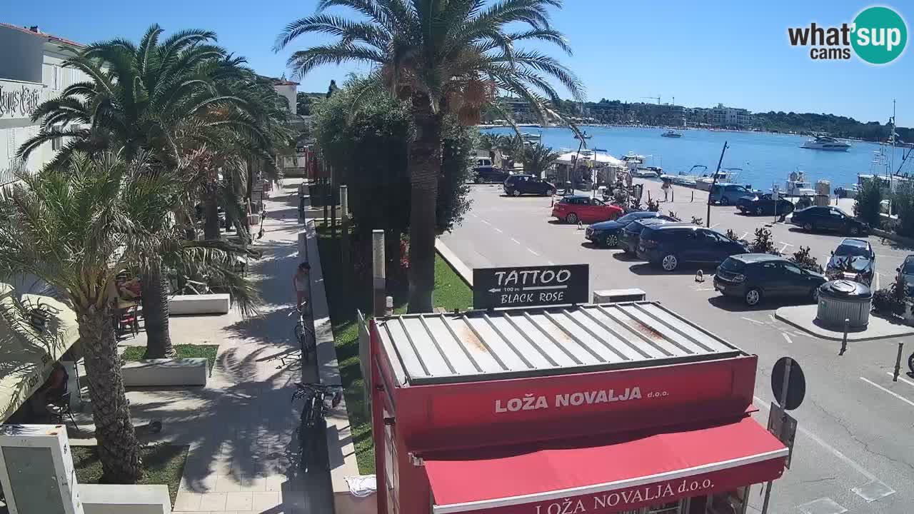 Webcam Novalja – Obala Petra Krešimira IV