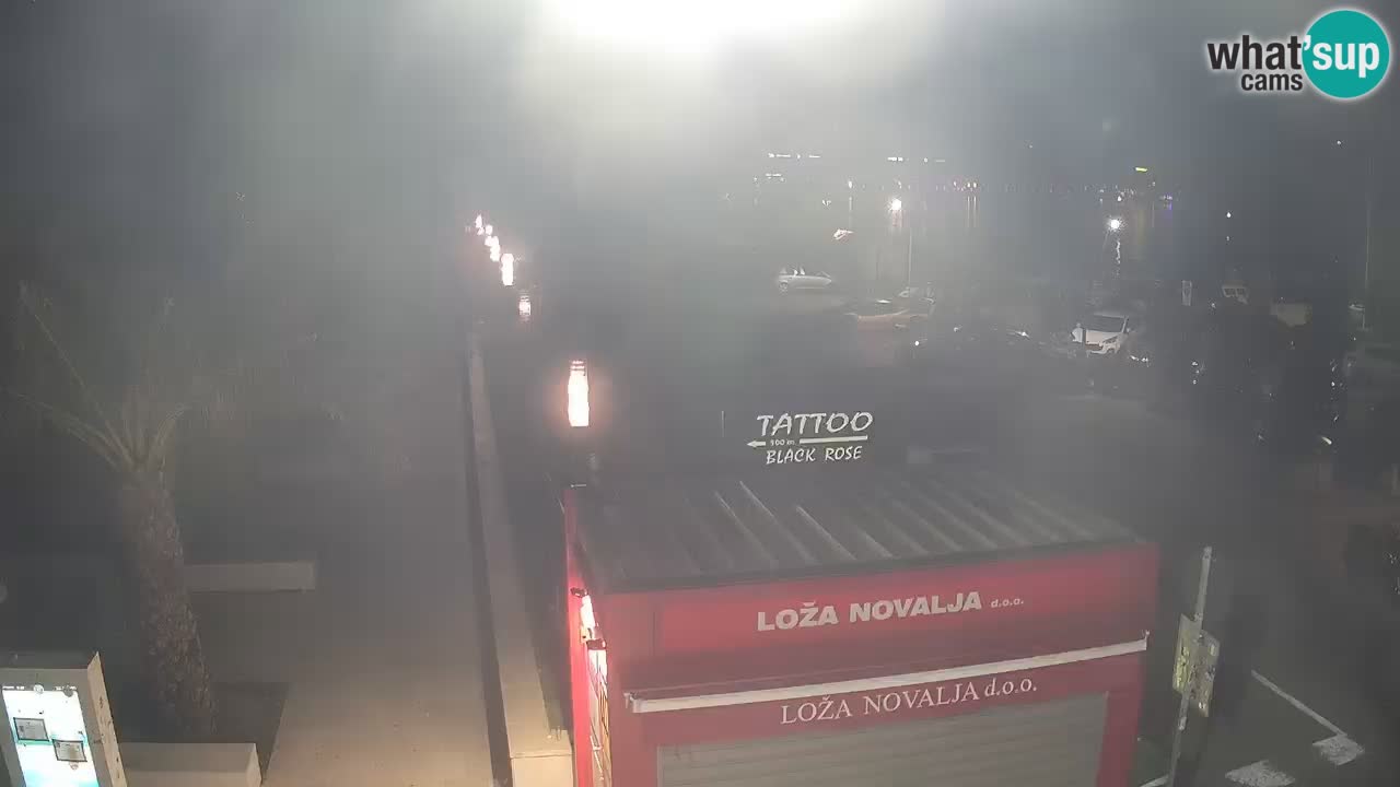 Webcam Novalja – Obala Petra Krešimira IV