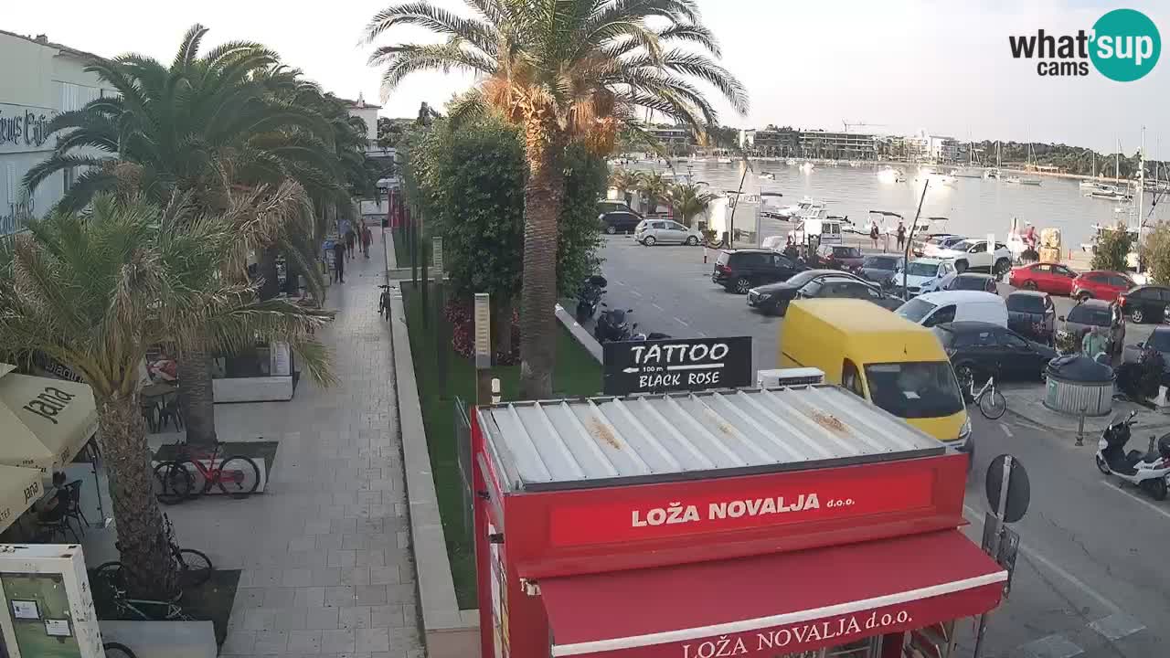 Live cam Novalja – Obala Petra Krešimira IV