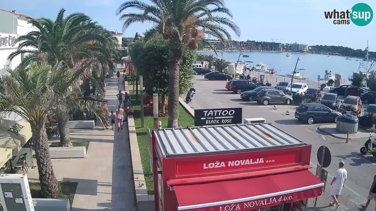 Webcam Novalja – Obala Petra Krešimira IV
