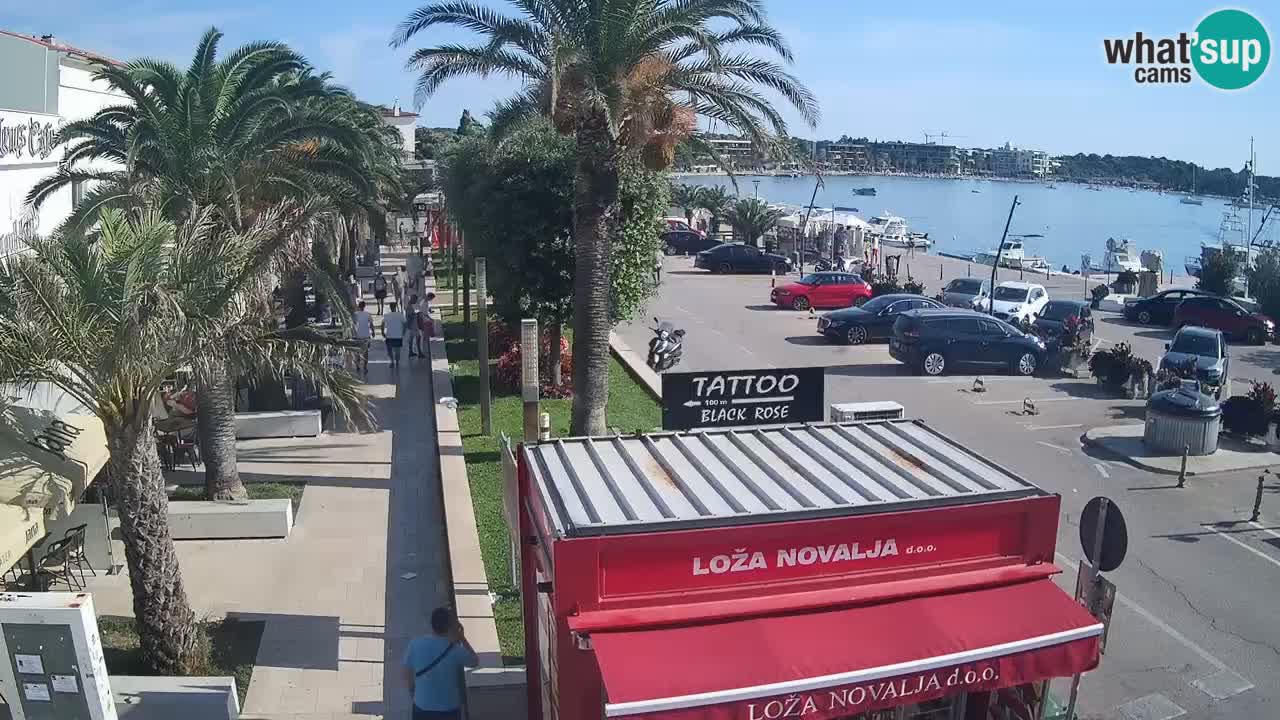 Webcam Novalja – Obala Petra Krešimira IV