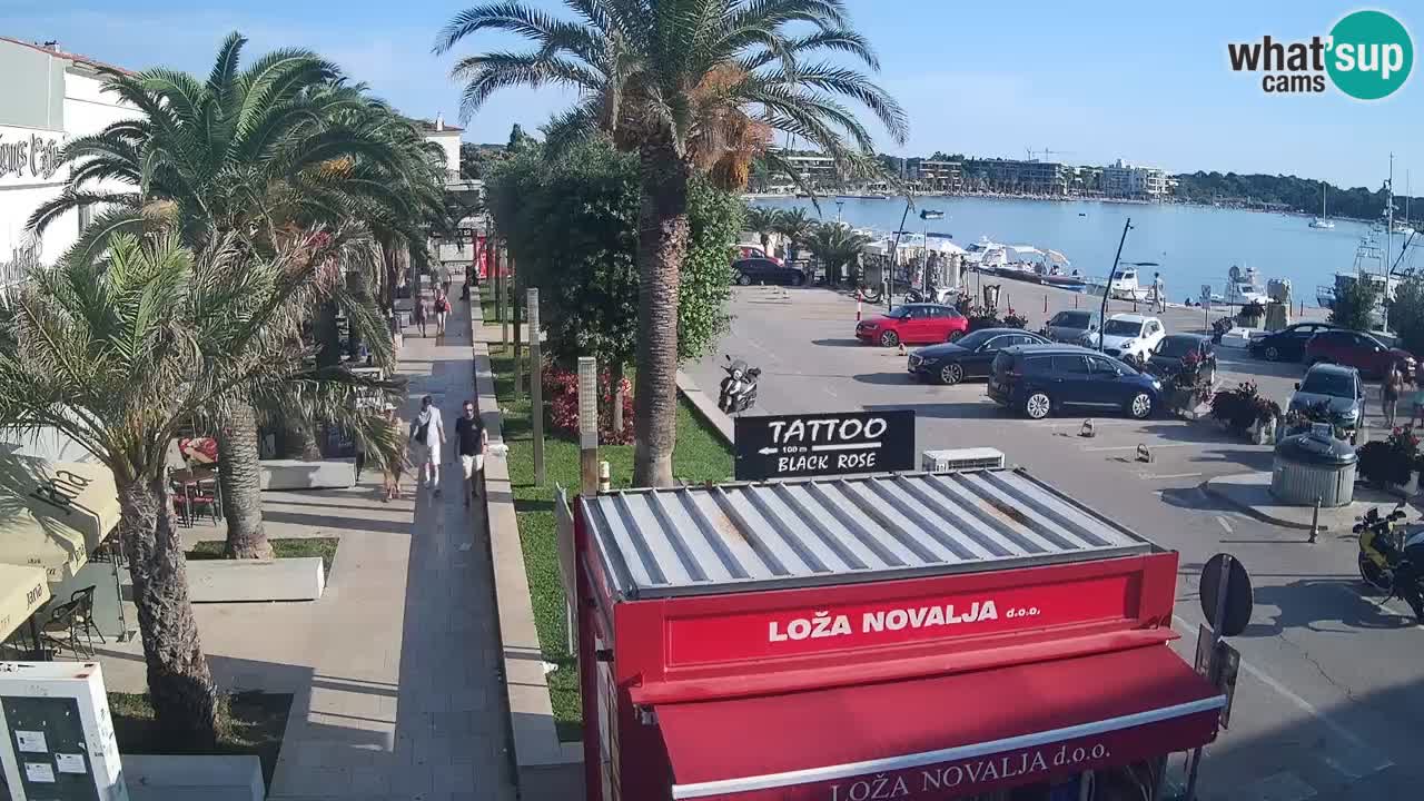 Webcam Novalja – Obala Petra Krešimira IV