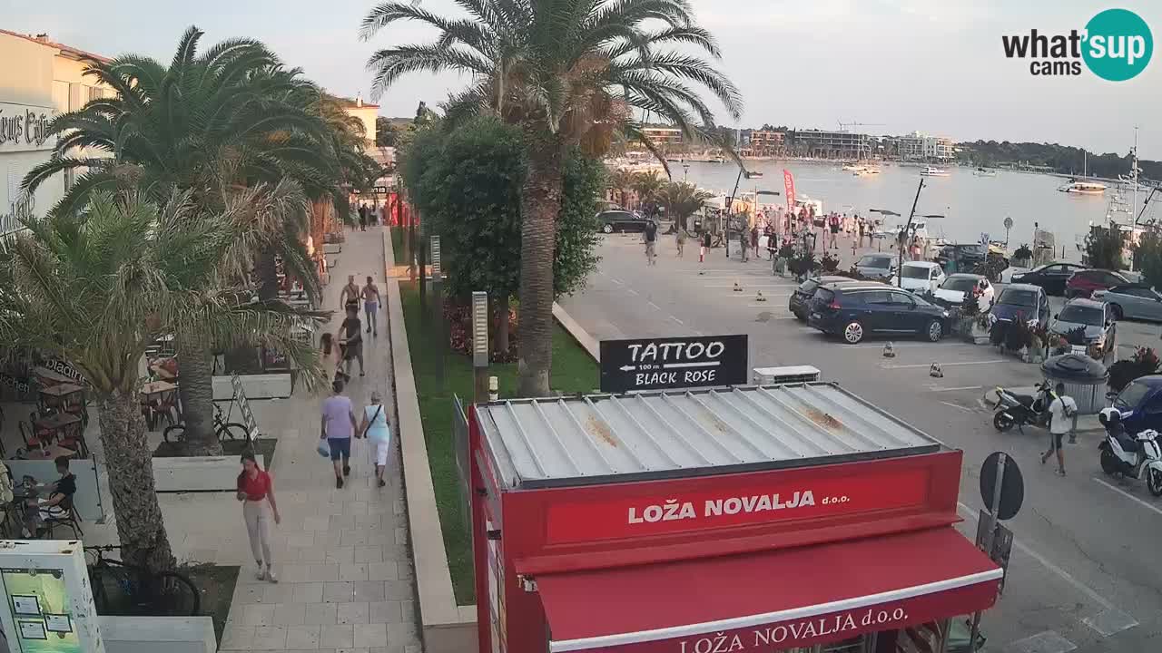Live cam Novalja – Obala Petra Krešimira IV