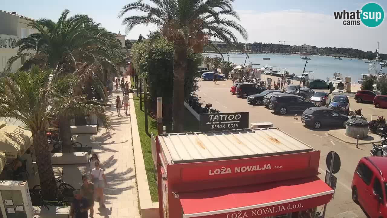 Live cam Novalja – Obala Petra Krešimira IV
