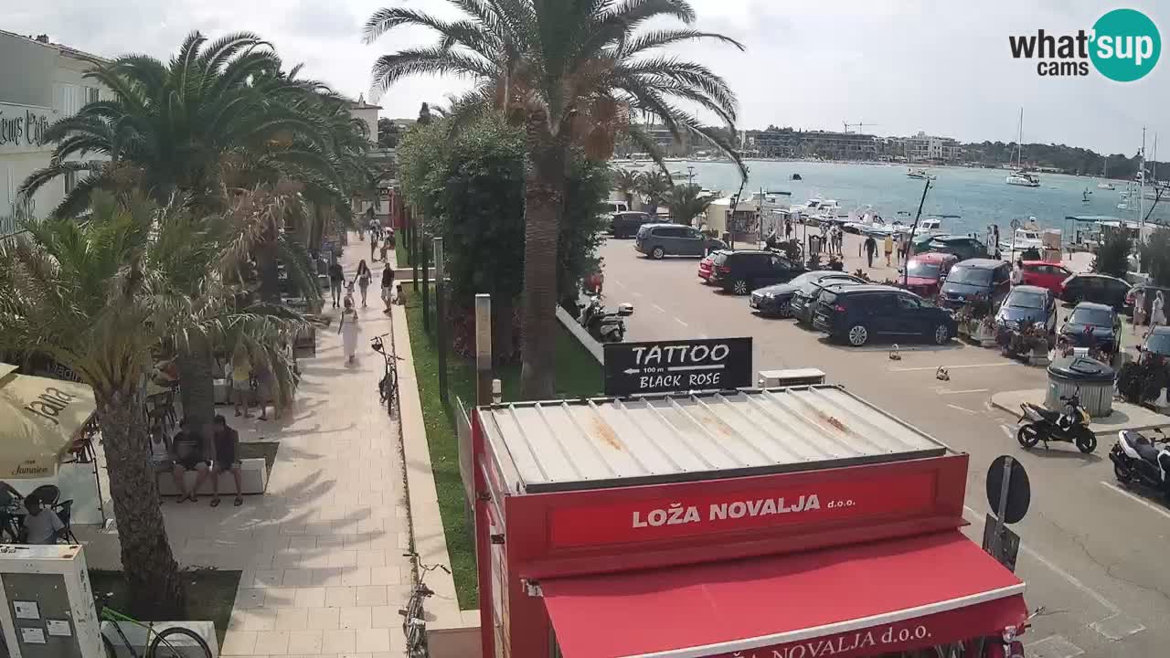 Webcam Novalja – Obala Petra Krešimira IV