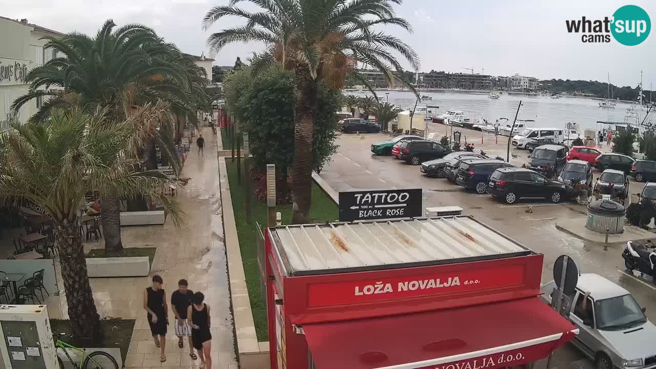 Live cam Novalja – Obala Petra Krešimira IV