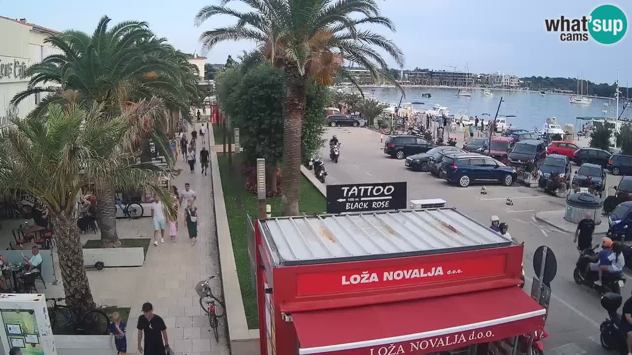 Live cam Novalja – Obala Petra Krešimira IV