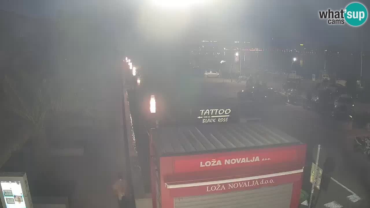 Webcam Novalja – Obala Petra Krešimira IV