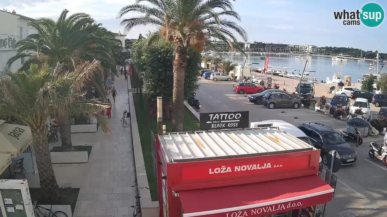 Live cam Novalja – Obala Petra Krešimira IV