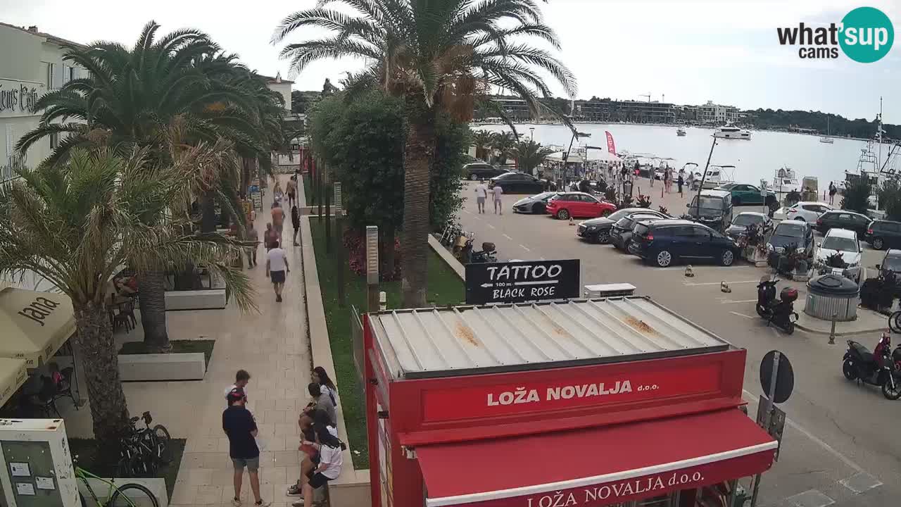 Webcam Novalja – Obala Petra Krešimira IV