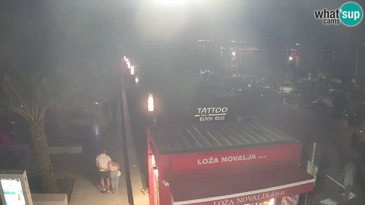 Webcam Novalja – Obala Petra Krešimira IV