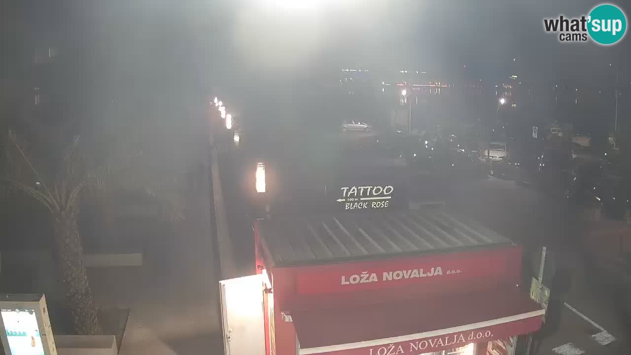 Webcam Novalja – Obala Petra Krešimira IV