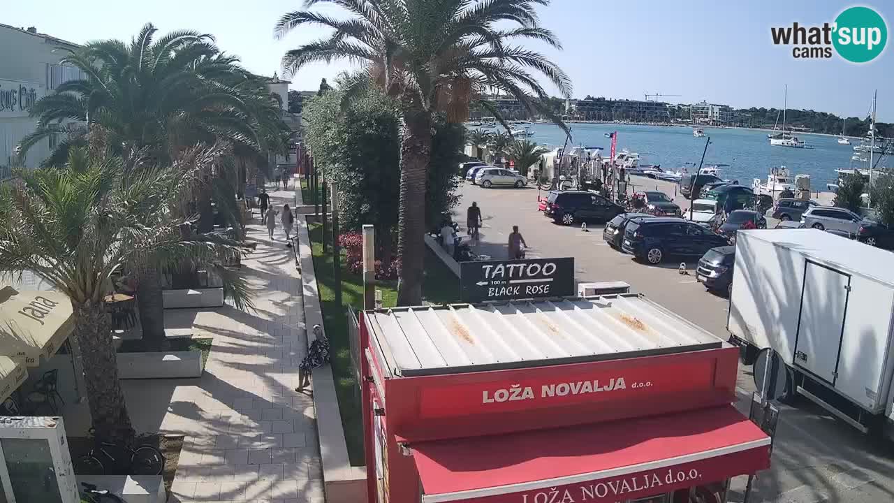Webcam Novalja – Obala Petra Krešimira IV
