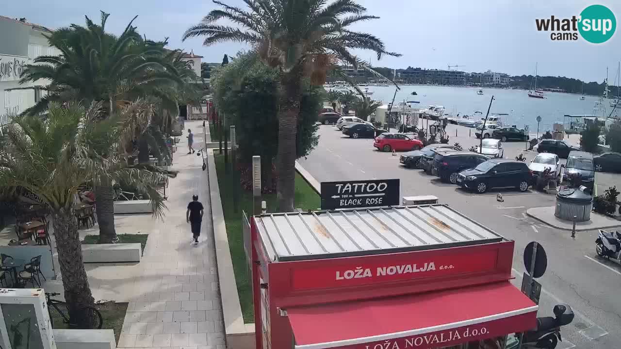 Live cam Novalja – Obala Petra Krešimira IV