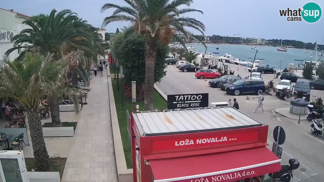 Webcam Novalja – Obala Petra Krešimira IV