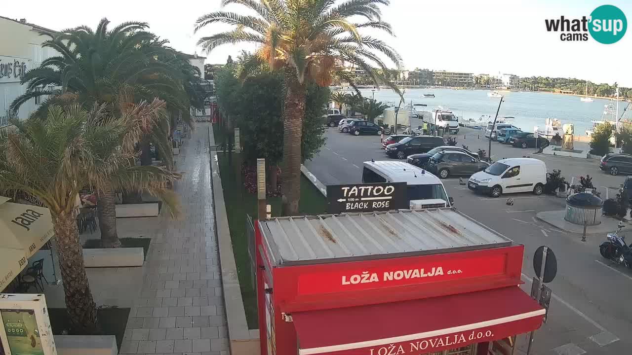 Live cam Novalja – Obala Petra Krešimira IV