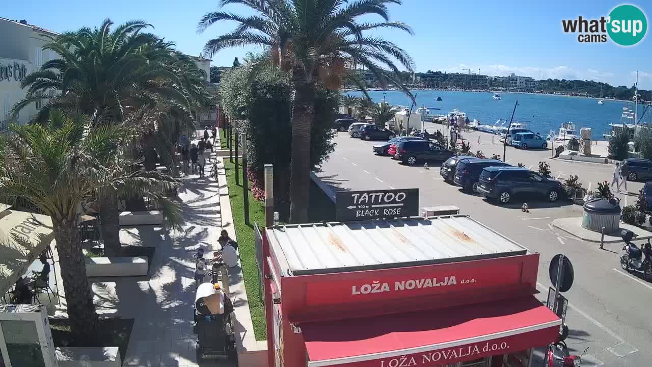 Webcam live Novalja – Obala Petra Krešimira IV