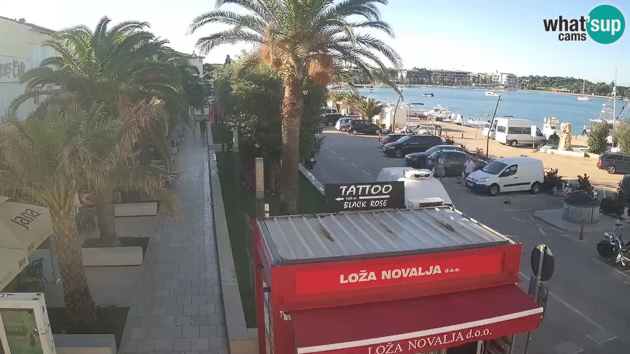 Live cam Novalja – Obala Petra Krešimira IV