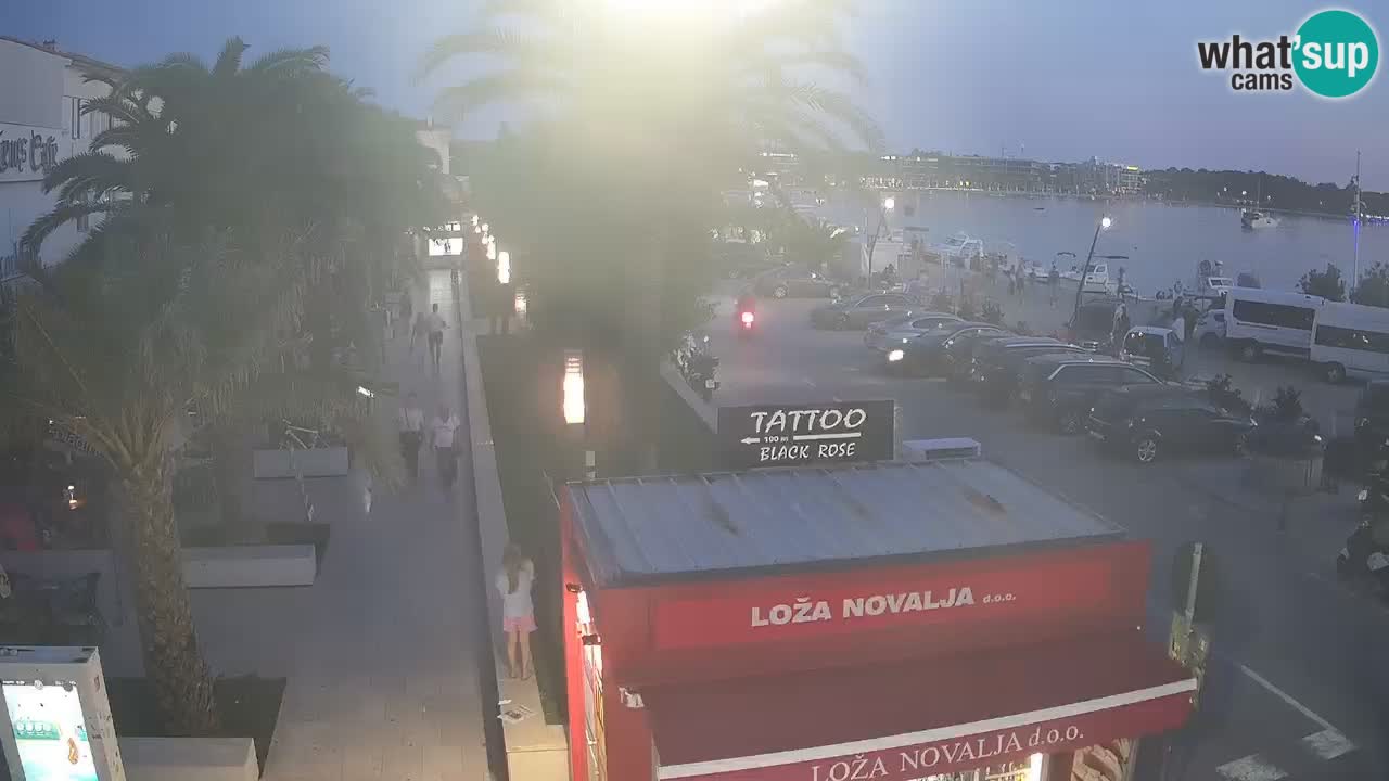 Live cam Novalja – Obala Petra Krešimira IV